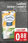 Haltbare Landmilch 3,5% Fett bei EDEKA im Prospekt "" für 0,88 €