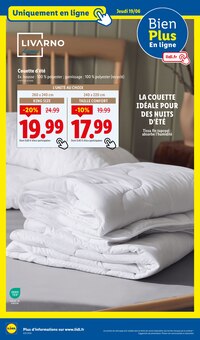 Prospectus Lidl en cours, "Le vrai prix des bonnes choses", 45 pages