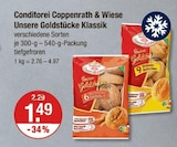 Unsere Goldstücke Klassik von Conditorei Coppenrath & Wiese im aktuellen V-Markt Prospekt für 1,49 €