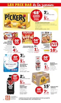 Promo Pizza surgelée dans le catalogue Super U du moment à la page 10