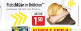 Fleischkäse im Brötchen für 1,50 € bei E center im Angebot Fleischkäse im Brötchen im aktuellen E center Prospekt