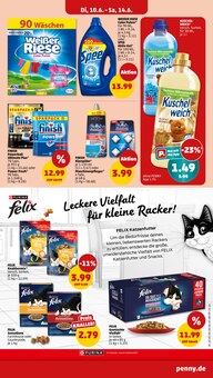 Felix Katzenfutter im aktuellen Penny Prospekt (Pforzheim) Felix Katzenfutter im Penny Prospekt "Wer gĂĽnstig will, muss Penny." mit 39 Seiten (Pforzheim)