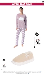 Pyjama Femme Angebote im Prospekt "UNE AMBIANCE COSY À PRIX TOUT DOUX" von Carrefour Market auf Seite 11