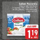 Aktuelle Mozzarella Angebote bei E center in Duisburg Aktuelles Original Angebot bei E center in Duisburg ab 1,19 €