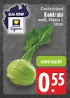 EDEKA Bad Lippspringe - Kohlrabi weiß, Klasse I Angebot im Prospekt Kohlrabi weiß, Klasse I bei EDEKA im Bad Lippspringe Prospekt für 0,55 €