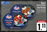 Zarte Filets vom Hering Angebote von Appel bei EDEKA Bonn für 1,11 €