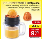 Saftpresse von GOURMETmaxx im aktuellen Zimmermann Prospekt