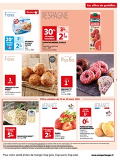 Promos Donut dans le catalogue "Y'a Pâques des oeufs… Y'a des surprises !" de Auchan Supermarché à la page 7