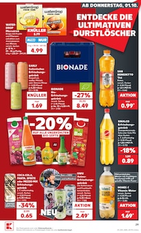 Sprite im Kaufland Prospekt "Hier bin ich richtig" mit 76 Seiten (Duisburg)