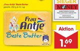 Beste Butter im Angebot bei Netto Marken-Discount in Gera Beste Butter Angebote von Frau Antje bei Netto Marken-Discount Gera für 1,69 €