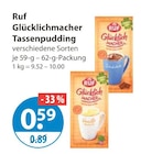 Glücklichmacher Tassenpudding von Ruf im aktuellen V-Markt Prospekt für 0,59 €