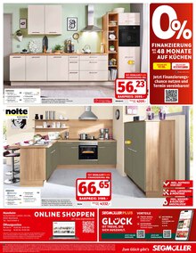 Küche im Segmüller Prospekt "Zum Glück gibt’s Segmüller - Glückswochen" mit 6 Seiten (Mannheim)