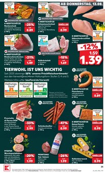 Rindfleisch im Kaufland Prospekt "Hier bin ich richtig" mit 63 Seiten (Chemnitz)