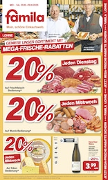 famila Nordwest Prospekt: "Sonderangebote", 2 Seiten, 20.10.2025 - 25.10.2025