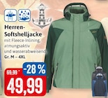 Herren-Softshelljacke bei Kaufhaus Stolz im Ostseebad Binz Prospekt für 49,99 €