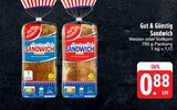 Vollkorn im Angebot bei E center in Plauen Vollkorn Angebote von Gut & Günstig bei E center Plauen für 0,88 €