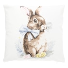 Kissenhülle mit Hasen-Motiv für 6,99 € bei Ernstings family im Angebot Kissenhülle mit Hasen-Motiv im aktuellen Ernstings family Prospekt