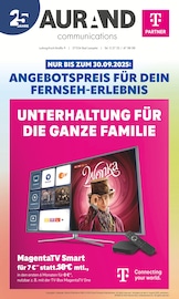 Aktueller Aurand Communications Elektromärkte Prospekt in Erndtebrück und Umgebung, "ANGEBOTSPREIS FÜR DEIN FERNSEH-ERLEBNIS" mit 12 Seiten, 01.09.2025 - 30.09.2025