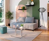 Banquette lit 3 places tissu gris Alicante dans le catalogue But