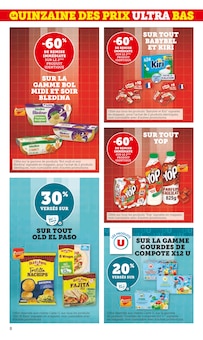Promotion Fraise dans le prospectus Hyper U, valable du 26/08/2025 au 07/09/2025 Promo Fraise dans le catalogue Hyper U du moment à la page 8