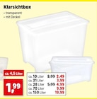 Klarsichtbox für 1,99 € bei Thomas Philipps im Angebot Klarsichtbox im aktuellen Thomas Philipps Prospekt
