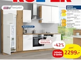 Küchen im Angebot bei ROLLER in Nettetal Küchen Angebote von exquisit bei ROLLER Nettetal für 2.299,00 €