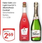 Sekt im Angebot bei GLOBUS in St. Ingbert Sekt Angebote von Faber bei GLOBUS St. Ingbert für 2,69 €