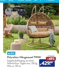 Polyrattan-Hängesessel TWIN im Angebot bei ALDI SÜD in Frankfurt Polyrattan-Hängesessel TWIN Angebote bei ALDI SÜD Frankfurt für 429,00 €