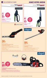 Tronçonneuse Angebote im Prospekt "AIMEZ VOTRE JARDIN" von Intermarché Super Tronçonneuse Angebote im Prospekt "AIMEZ VOTRE JARDIN" von Intermarché Super auf Seite 20
