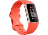 Charge 6, Fitness Tracker, S, L, Coral von FITBIT im aktuellen MediaMarkt Saturn Prospekt für 122,99 €