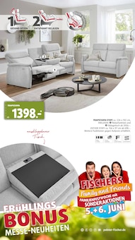 Couch im Polstermöbel Fischer Prospekt "FRÜHLINGS-BONUS" mit 38 Seiten (Nürnberg)