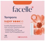 Tampons Super von Facelle für 1,99 € bei Rossmann im Angebot Tampons Super von Facelle im aktuellen Rossmann Prospekt