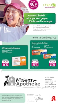 Aktueller mea - meine apotheke Prospekt "Unsere Juli-Angebote" für Brandenburg (Havel) Aktueller mea - meine apotheke Prospekt für Brandenburg (Havel) mit Seiten