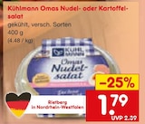 Aktuelles Omas Nudel- oder Kartoffelsalat Angebot bei Netto Marken-Discount in Wuppertal ab 1,79 €