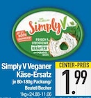 Veganer Käse-Ersatz im EDEKA Prospekt Veganer Käse-Ersatz von Simply V im aktuellen EDEKA Prospekt für 1,99 €
