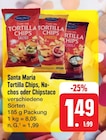 Tortilla Chips, Nachos oder Chipstaco Angebote von Santa Maria bei E center Würzburg für 1,49 €