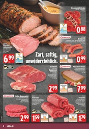 Roastbeef im EDEKA Prospekt in Leverkusen Aktueller EDEKA Prospekt mit Roastbeef, "Aktuelle Angebote", Seite 4