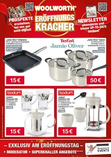 Pfanne im aktuellen Woolworth Prospekt (Erfurt) Pfanne im Woolworth Prospekt "NEUERÖFFNUNG IN ERFURT" mit 8 Seiten (Erfurt)
