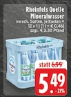 Aktuelle Wasser Angebote bei EDEKA in Wuppertal Aktuelles Mineralwasser Angebot bei EDEKA in Wuppertal ab 5,49 €