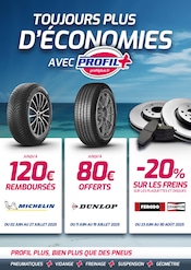 Catalogue Garages & Automobile Profil Plus en cours à Lasseube et alentours, "TOUJOURS PLUS D'ÉCONOMIES AVEC PROFIL+", 1 page, 22/06/2025 - 28/06/2025