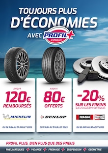 Prospectus Profil Plus de la semaine "TOUJOURS PLUS D'ÉCONOMIES AVEC PROFIL+" avec 1 page, valide du 22/06/2025 au 28/06/2025 pour Le Havre et alentours