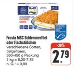 MSC Schlemmerfilet oder Fischstäbchen bei nah und gut im Oberaurach Prospekt für 2,79 €