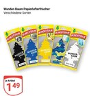 Papierlufterfrischer im Angebot bei GLOBUS in Neunkirchen Papierlufterfrischer Angebote von Wunder-Baum bei GLOBUS Neunkirchen für 1,49 €