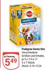 Denta Stix im Angebot bei GLOBUS in Bochum Denta Stix Angebote von Pedigree bei GLOBUS Bochum für 5,49 €