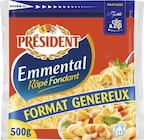 Emmental Râpé Fondant 28% M.G. à Géant Casino dans Évisa