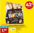 Aktuelles Bäckerbrötchen Angebot bei Netto Marken-Discount in Nürnberg ab 1,29 €