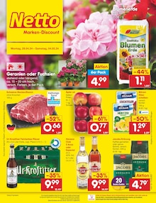 Aktueller Netto Marken-Discount Prospekt "Aktuelle Angebote" Seite 1 von 54 Seiten für Bad Düben