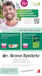 Apotheken Prospekt von mea - meine apotheke in Weil Aktueller mea - meine apotheke Apotheken Prospekt für Weil: Unsere August-Angebote mit 4} Seiten, 01.08.2026 - 31.08.2026