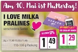 Aktuelles I Love Milka Pralines Angebot bei EDEKA in Hamburg ab 1,29 €