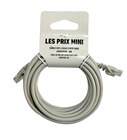 Cable RJ45 - F/UTP Cat 6 - 5m - gris - Les Prix Mini - Les Prix Mini en promo chez Bureau Vallée Cable RJ45 - F/UTP Cat 6 - 5m - gris - Les Prix Mini - Les Prix Mini dans le catalogue Bureau Vallée